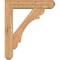 Ekena Millwork Olympic Craftsman Smooth Bracket w/ Offset Brace, Western Red Cedar, 5 1/2"W x 22"D x 26"H BKT0604X22X26OLY04SWR - alternate 2